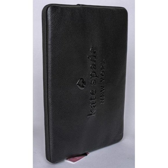 Kate Spade Black Sienne Logo Laptop Sleve Tech Acc